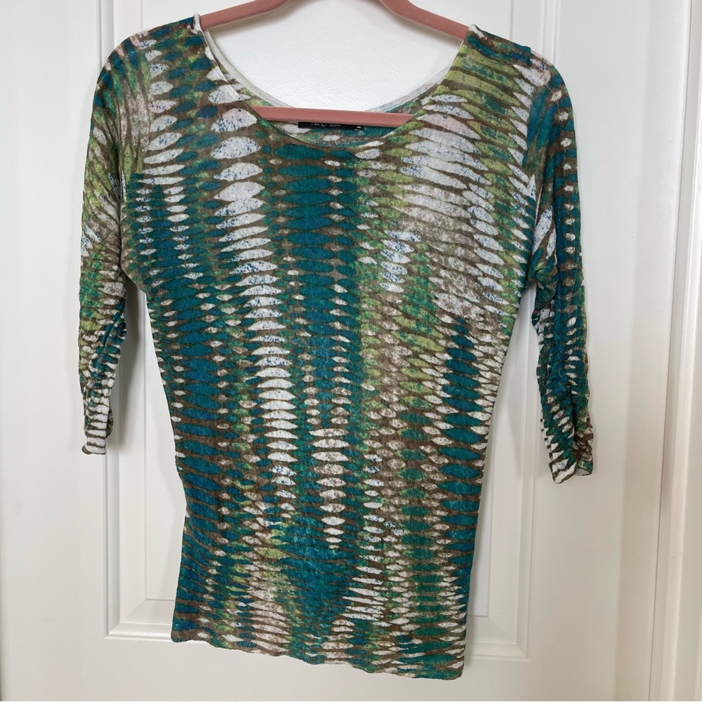 NIC+ZOE Petite Tunic Top_Multicolor Size- PM